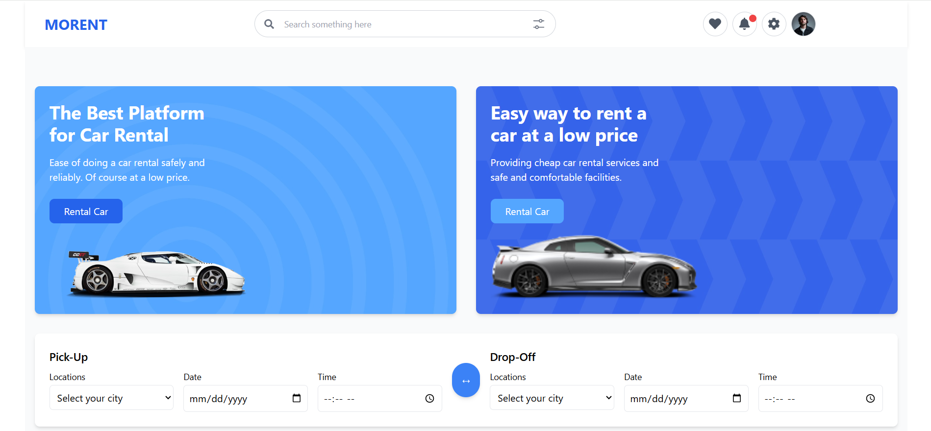 Car Rental Website