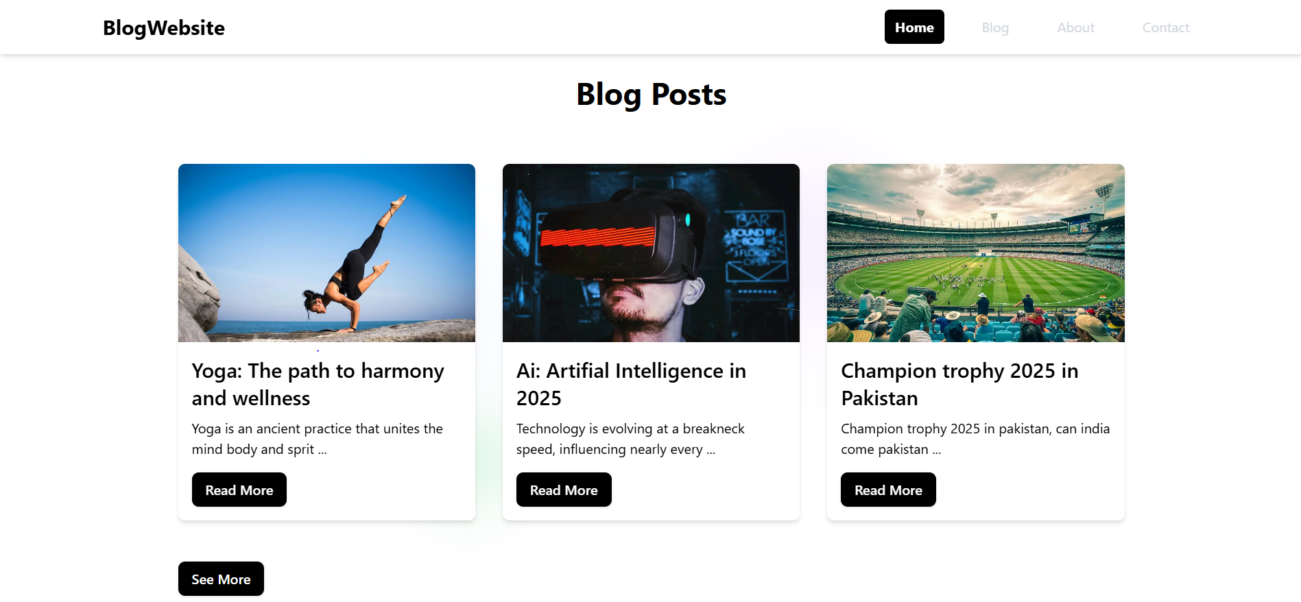 Blog Website