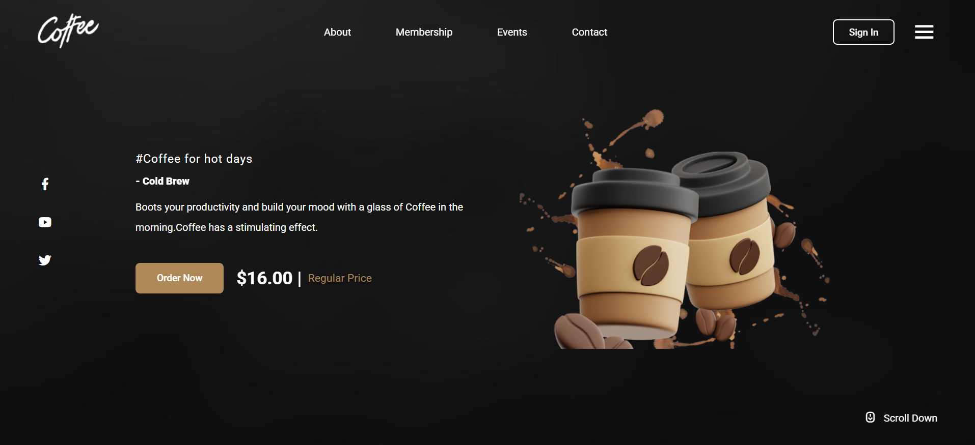 Coffee Website