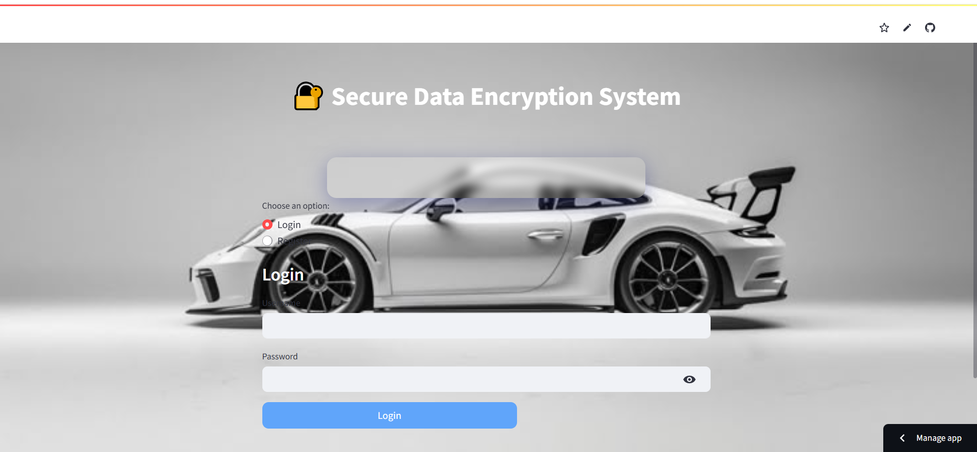 Secure Data Encryption System